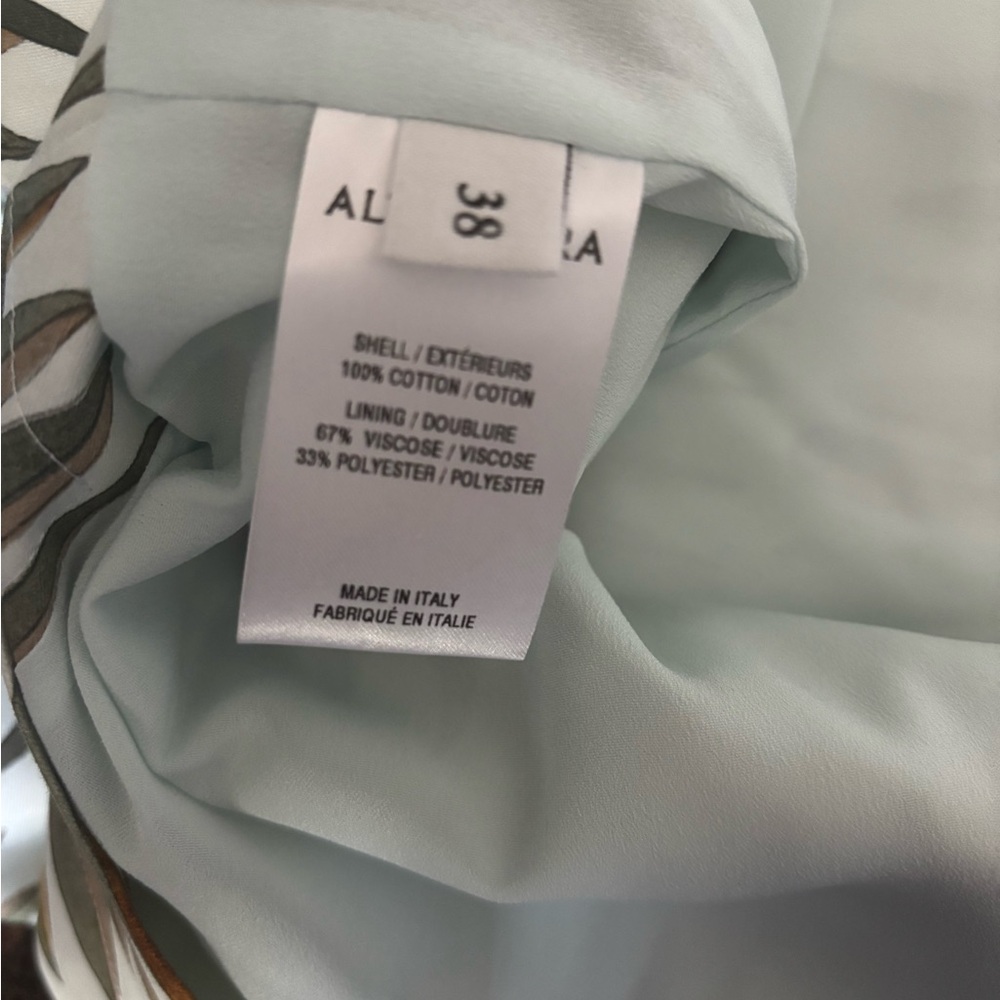 Altuzarra hiroki skirt in the murmur brushed leaves print - Picture 14 of 16